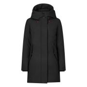 Save The Duck Svart Parka Black, Dam