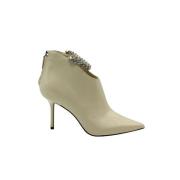 Jimmy Choo Pre-owned Pre-owned Läder klackskor Beige, Dam