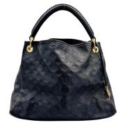 Louis Vuitton Vintage Pre-owned Läder handvskor Black, Dam