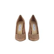 Jimmy Choo Pre-owned Pre-owned Sandaler Beige, Dam