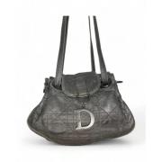 Dior Vintage Pre-owned Läder dior-vskor Gray, Dam