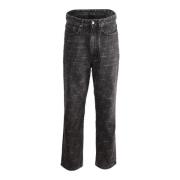 Balenciaga Vintage Pre-owned Bomull jeans Black, Dam