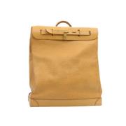 Louis Vuitton Vintage Pre-owned Tyg louis-vuitton-vskor Yellow, Dam