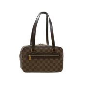 Louis Vuitton Vintage Förägande Brun Läder Louis Vuitton Väska Brown, ...