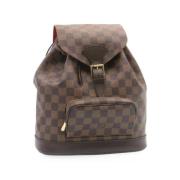 Louis Vuitton Vintage Pre-owned Canvas ryggsckar Brown, Dam