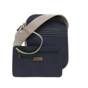 Loewe Pre-owned Pre-owned Canvas axelremsvskor Blue, Dam