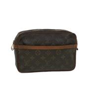 Louis Vuitton Vintage Pre-owned Canvas louis-vuitton-vskor Brown, Dam