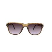 Dior Vintage Pre-owned Plast solglasgon Brown, Dam