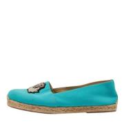 Christian Louboutin Pre-owned Pre-owned Platta skor Blue, Dam