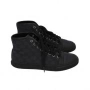 Gucci Vintage Pre-owned Canvas sneakers Black, Dam