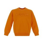 Lanvin Sweatshirts Orange, Herr