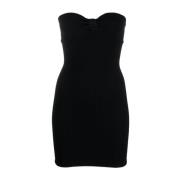 Reina Olga Short Dresses Black, Dam