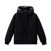 Woolrich Svart Arctic Bomberjacka Black, Dam