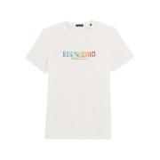 Eden Park Rundhals-t-shirt White, Herr