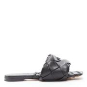 Bottega Veneta Vintage Pre-owned Läder lgskor Black, Dam