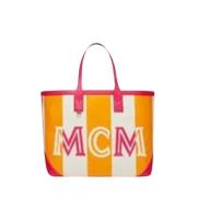 MCM Pre-owned Pre-owned Tyg handvskor Multicolor, Dam