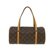 Louis Vuitton Vintage Pre-owned Canvas handvskor Brown, Dam