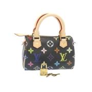 Louis Vuitton Vintage Pre-owned Canvas handvskor Black, Dam