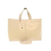 Gucci Vintage Pre-owned Läder gucci-vskor Beige, Dam