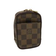 Louis Vuitton Vintage Pre-owned Canvas louis-vuitton-vskor Brown, Dam