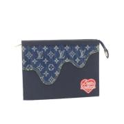 Louis Vuitton Vintage Pre-owned Läder louis-vuitton-vskor Blue, Dam