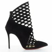 Christian Louboutin Pre-owned Pre-owned Mocka klackskor Black, Dam