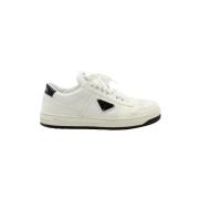 Prada Vintage Pre-owned Läder sneakers White, Dam