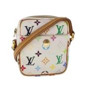 Louis Vuitton Vintage Pre-owned Canvas louis-vuitton-vskor White, Dam