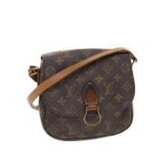 Louis Vuitton Vintage Pre-owned Canvas louis-vuitton-vskor Brown, Dam