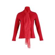 Carolina Herrera Pre-owned Pre-owned Bomull ytterklder Red, Dam