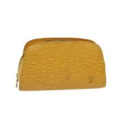 Louis Vuitton Vintage Pre-owned Läder louis-vuitton-vskor Yellow, Dam