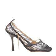 Bottega Veneta Vintage Pre-owned Mesh klackskor Black, Dam