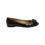 Salvatore Ferragamo Pre-owned Pre-owned Platta skor Black, Dam