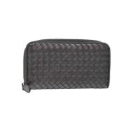 Bottega Veneta Vintage Pre-owned Läder plnbcker Gray, Dam