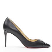 Christian Louboutin Pre-owned Pre-owned Läder klackskor Black, Dam