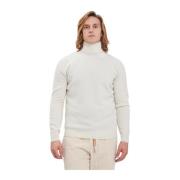 Altea Klassisk Turtleneck Tröja White, Herr