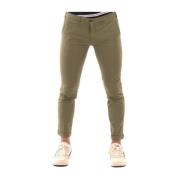 40Weft Slim-fit Trousers Green, Herr
