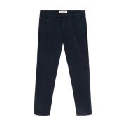 Roy Roger's Slim-fit Trousers Blue, Herr