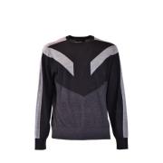 Neil Barrett Stiliga Sweaters Black, Herr