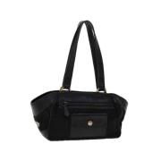 Prada Vintage Pre-owned Nylon handvskor Black, Dam