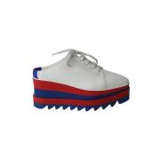 Stella McCartney Pre-owned Pre-owned Platta skor White, Dam