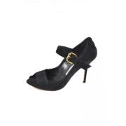 Manolo Blahnik Pre-owned Pre-owned Sandaler Black, Dam