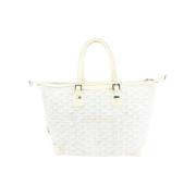 Goyard Vintage Vintage Inbyggd Resväska White, Dam