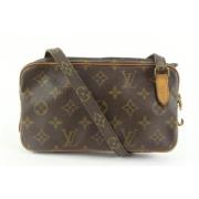 Louis Vuitton Vintage Begagnad Axelväska Brown, Dam