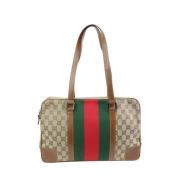 Gucci Vintage Andrahands Axelväska Brown, Dam