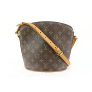 Louis Vuitton Vintage Begagnad Axelväska Brown, Dam