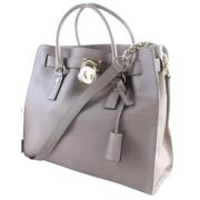 Michael Kors Pre-owned Pre-owned läderhandväskor Gray, Dam