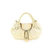 Fendi Vintage Pre-owned Läder fendi-vskor Beige, Dam