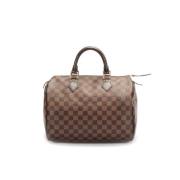 Louis Vuitton Vintage Pre-owned Canvas louis-vuitton-vskor Brown, Dam