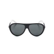 Moncler Stiliga solglasögon med tillbehör Black, Unisex